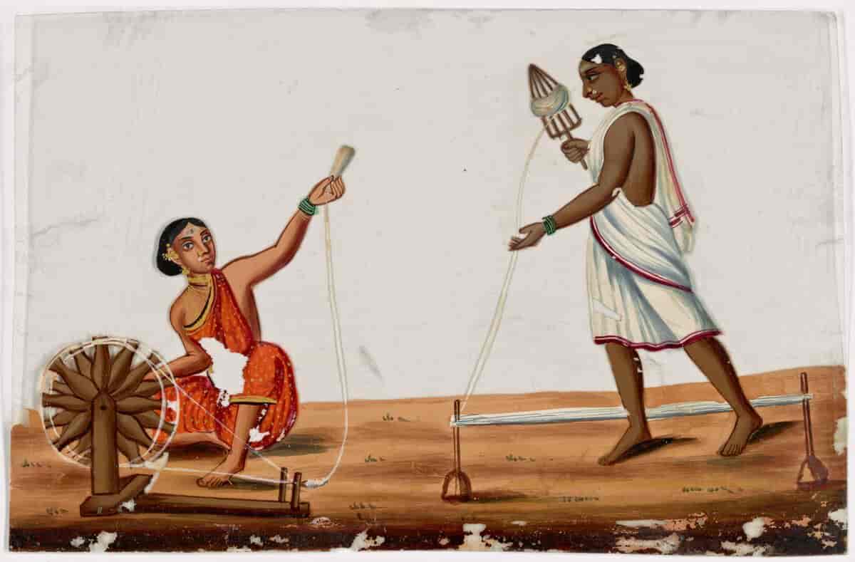 Indisk tegning fra ca. 1800