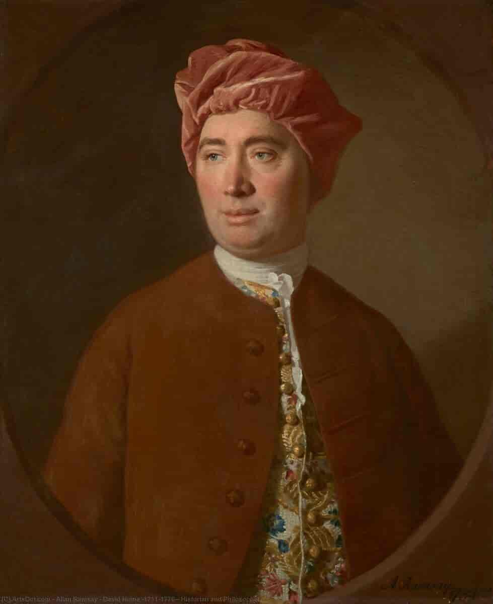 Portrett av David Hume