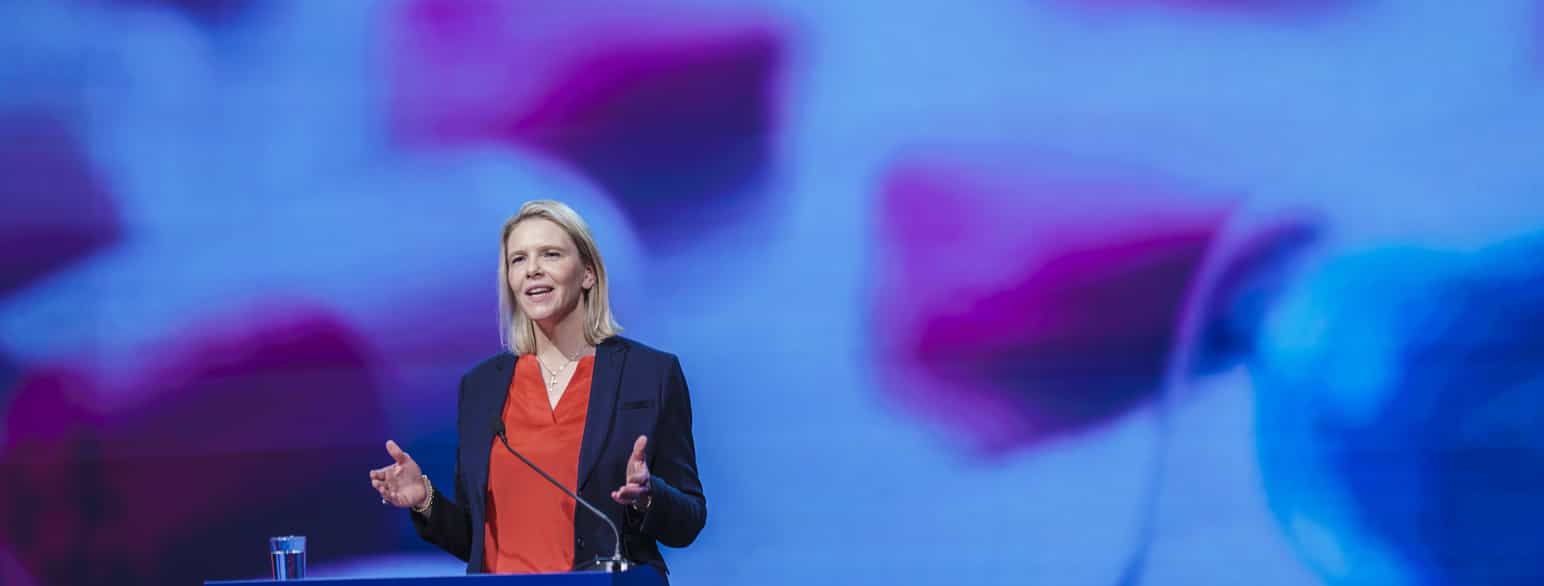 Sylvi Listhaugs første tale som partileder på FrPs digitale landsmøte i 2021