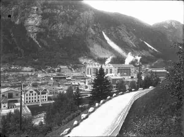 Norsk Hydros fabrikker i Rjukan