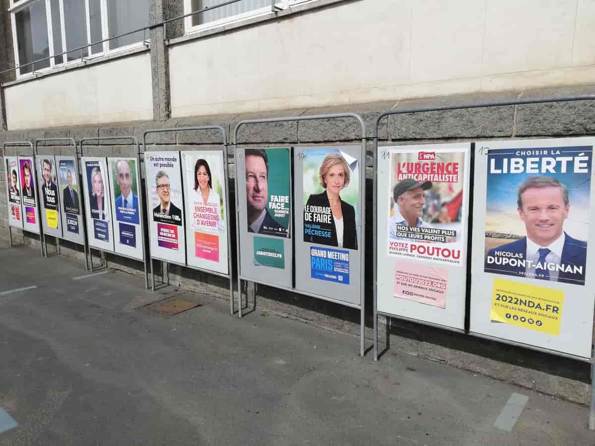 Kandidater til den franske presidentvalget 2022