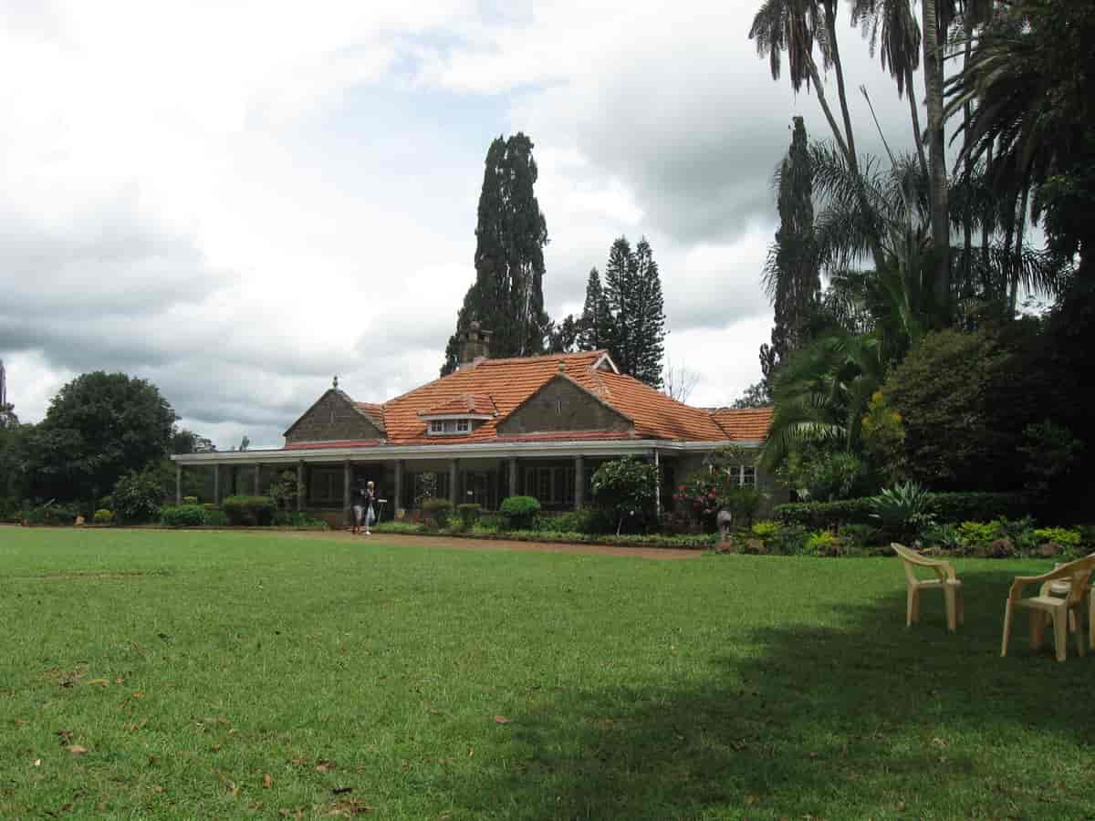 Karen Blixens hjem i Nairobi er i dag museum