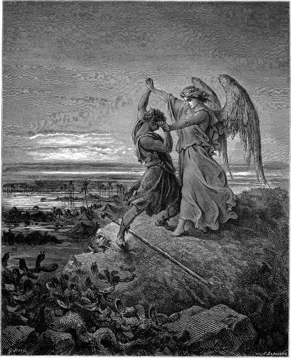 Jacob kjemper med engelen