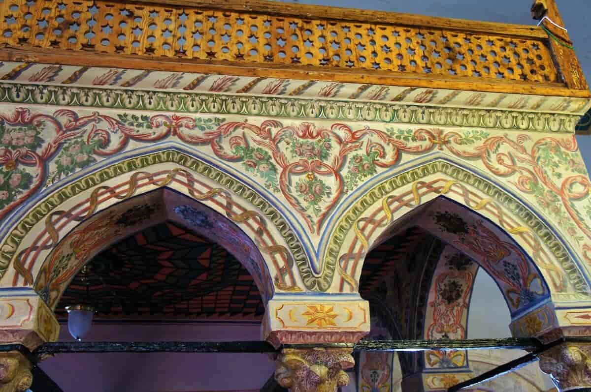 I Sinan Pasja-moskéen i Prizren