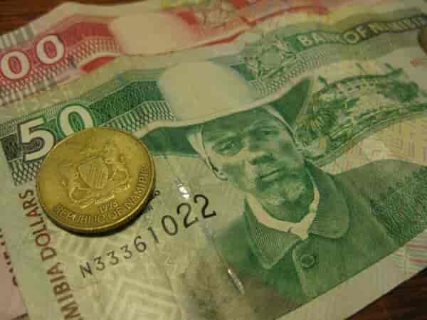 Namibisk pengesetel 