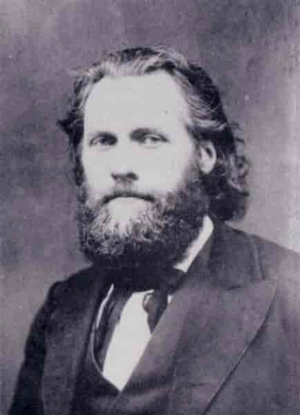 Ferdinand Domela Nieuwenhuis rundt 1875