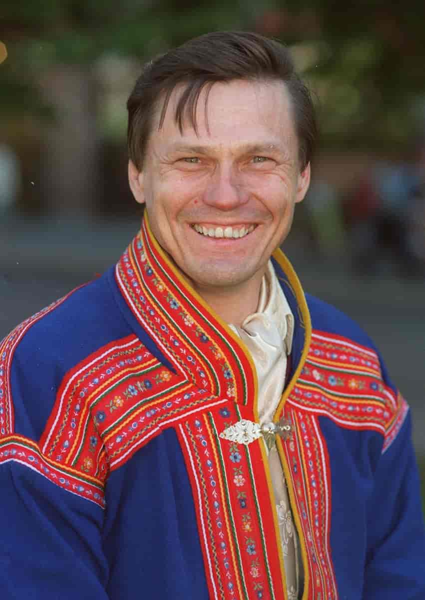 Ole Henrik Magga da han var sametingspresident, 1999