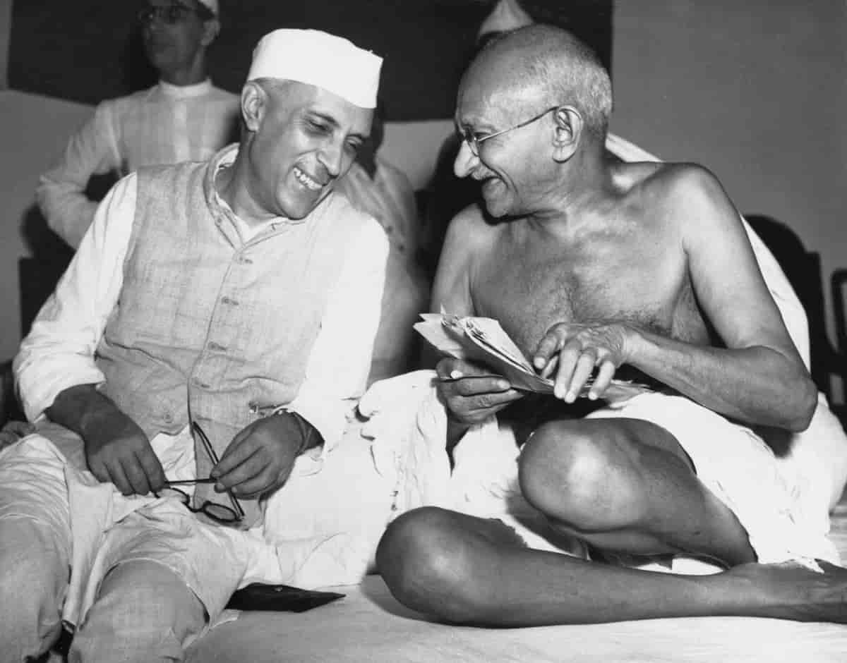 Nehru og Gandhi