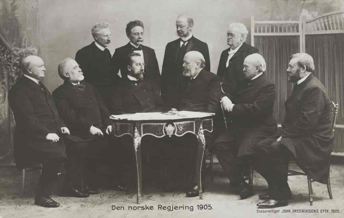 Den norske regjering 1905