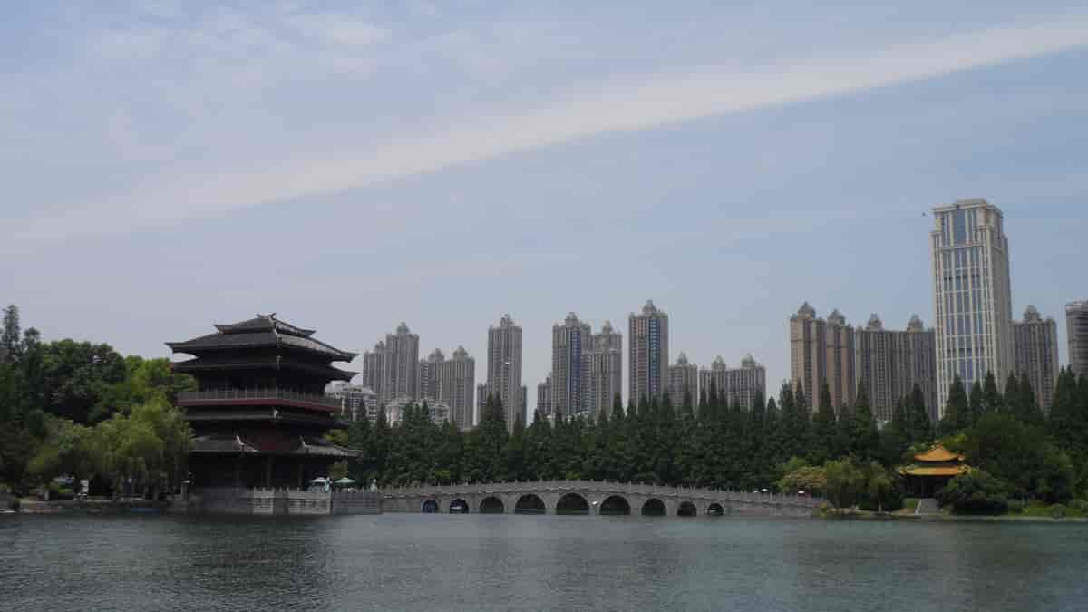 Xiaoyaojin park, Hefei