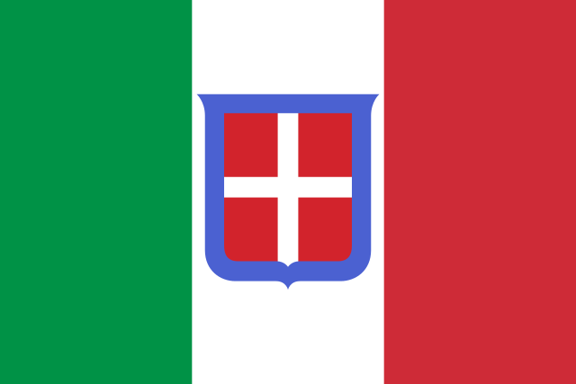 Kongeriket Italias flagg 1861-1946
