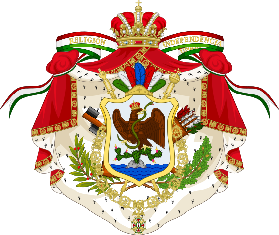 Keiserriket Mexicos våpen 1822-23