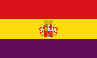 Spanias flagg under den andre republikk 1931-1939