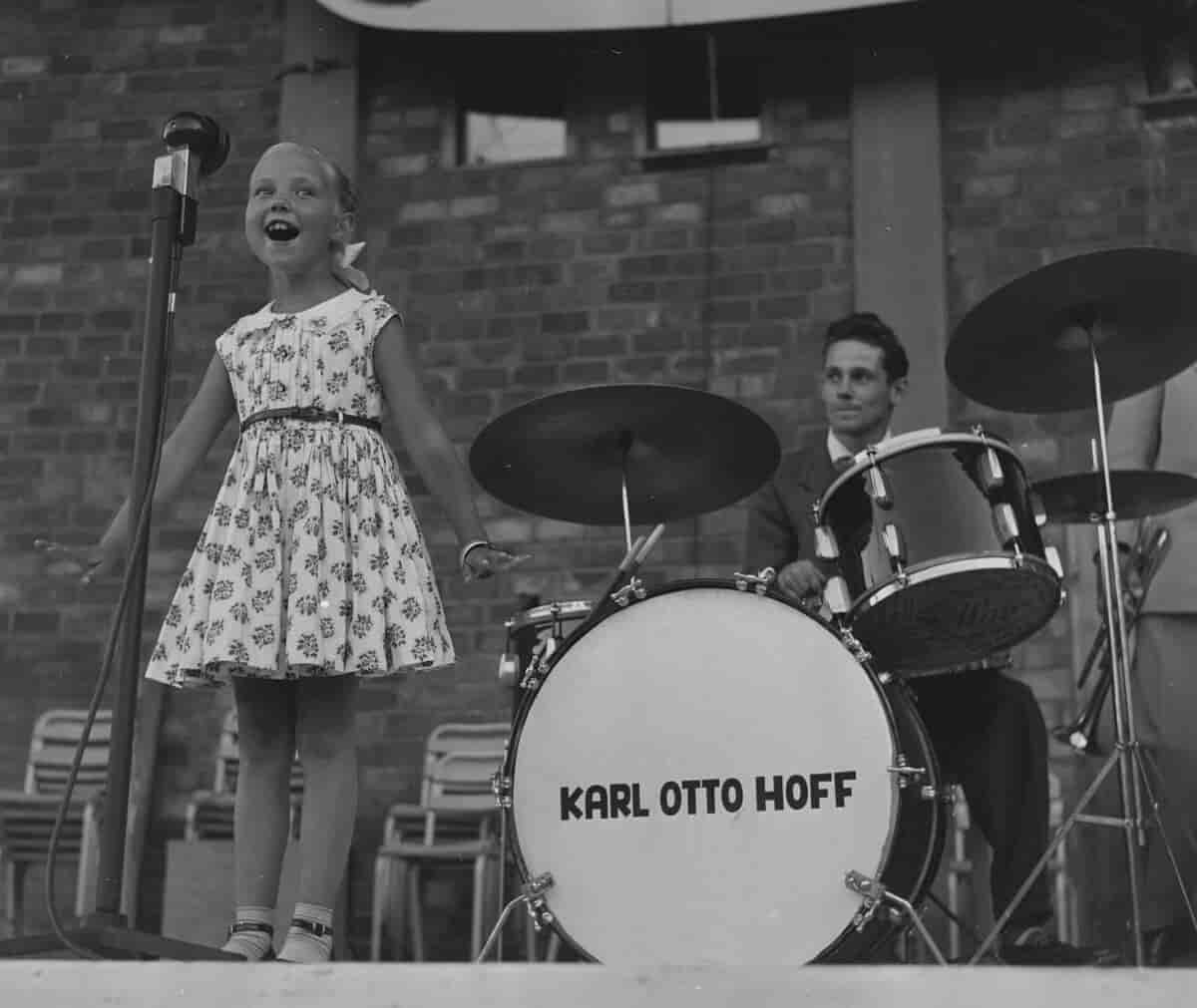 «Lille Grethe» og Delta Rythm Boys, Jordal Amfi, 25. juli 1955