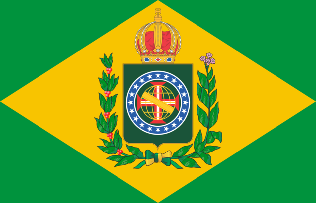 Keiserriket Brasils flagg