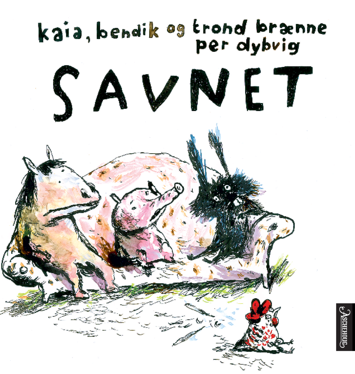 Omslag til barneboka "Savnet"av Trond Brænne