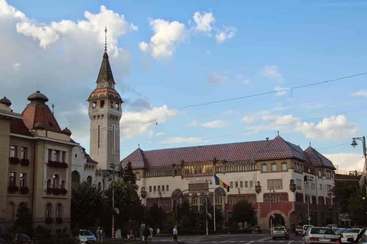 Târgu Mureş - kulturpalasset 1911-1913