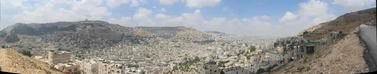 Nablus panorama