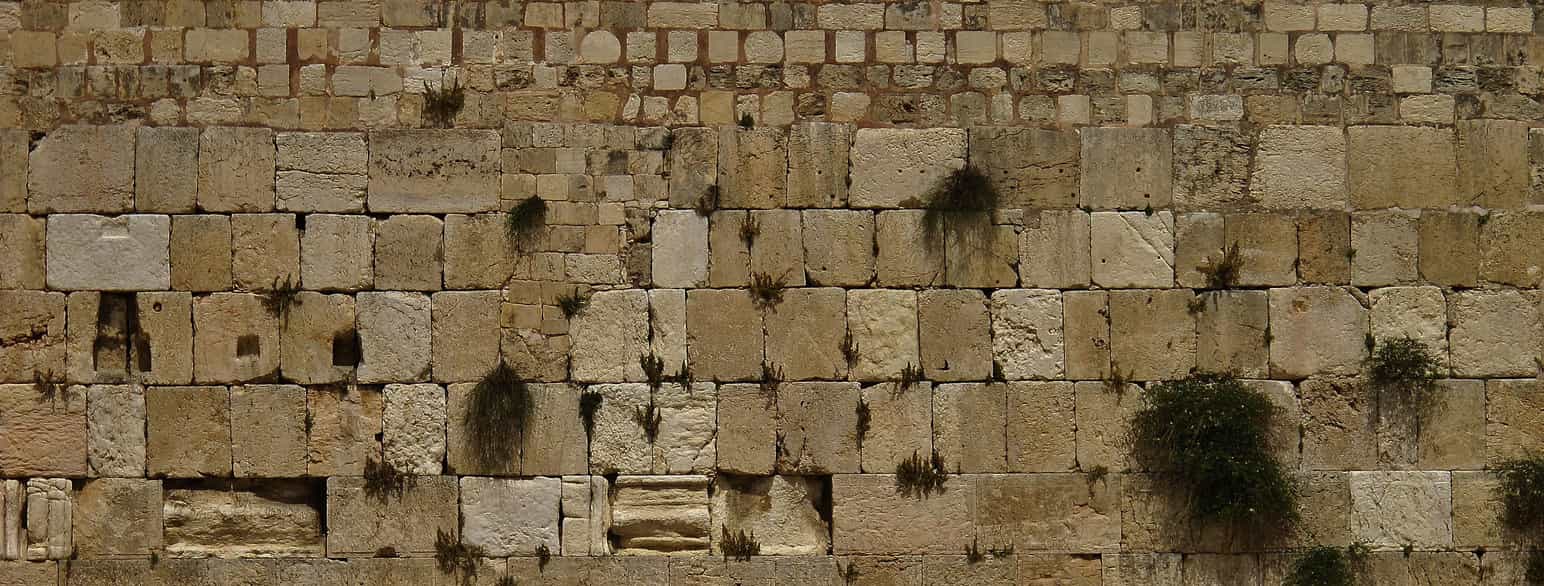 Klagemuren / Vestmuren i Jerusalem