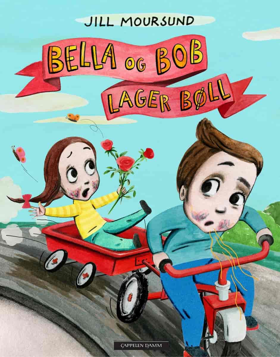Omslag til barneboka "Bella og Bob lager bøll" (2015)