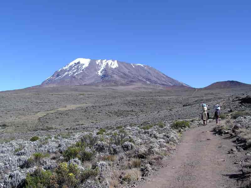 Kibo i Kilimanjaro