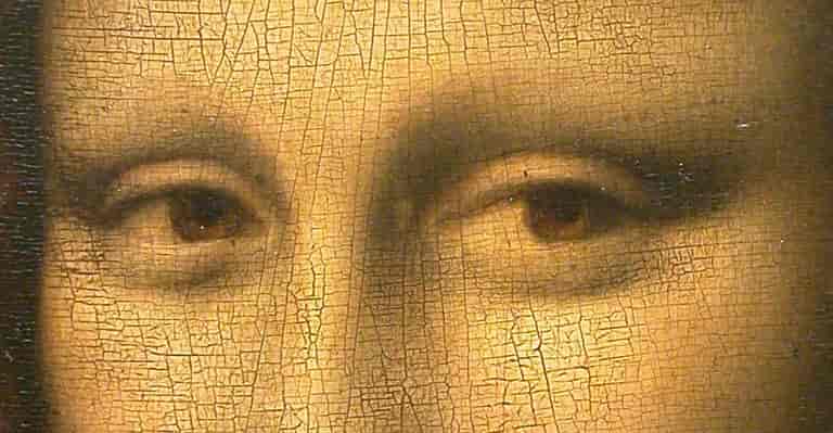 Mona Lisas øyne