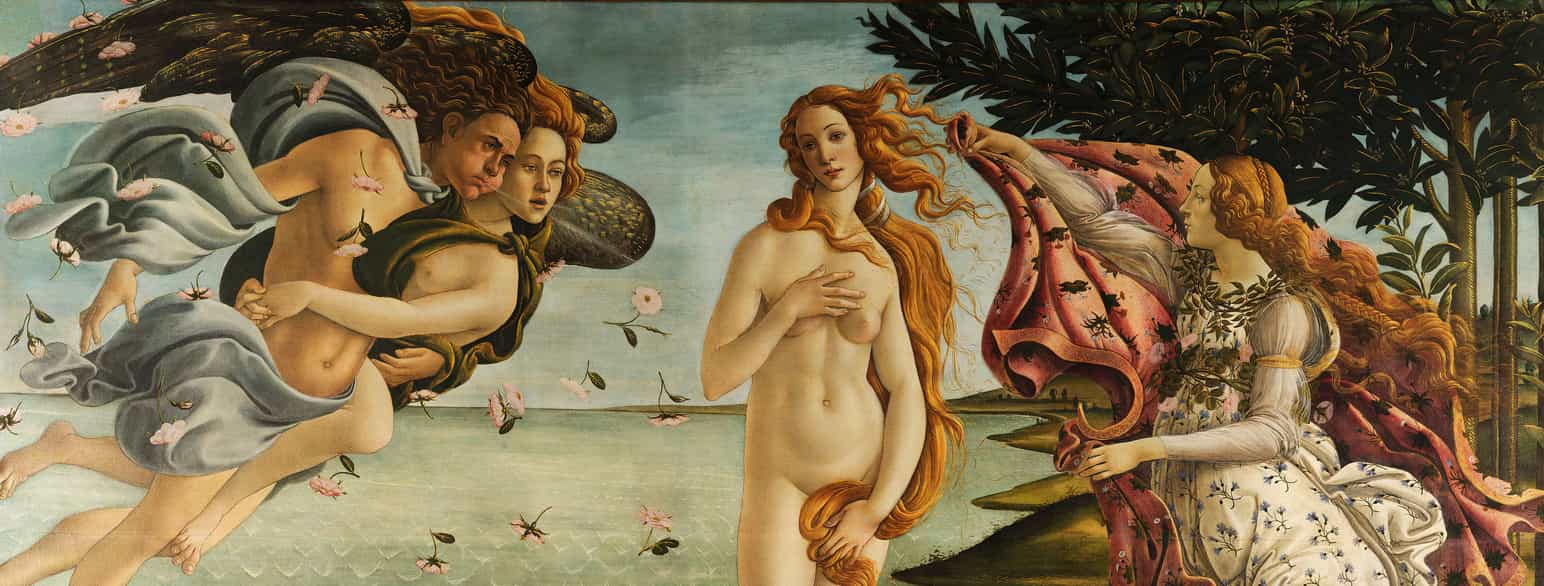 Maleriet «Venus' fødsel» fra ca 1486