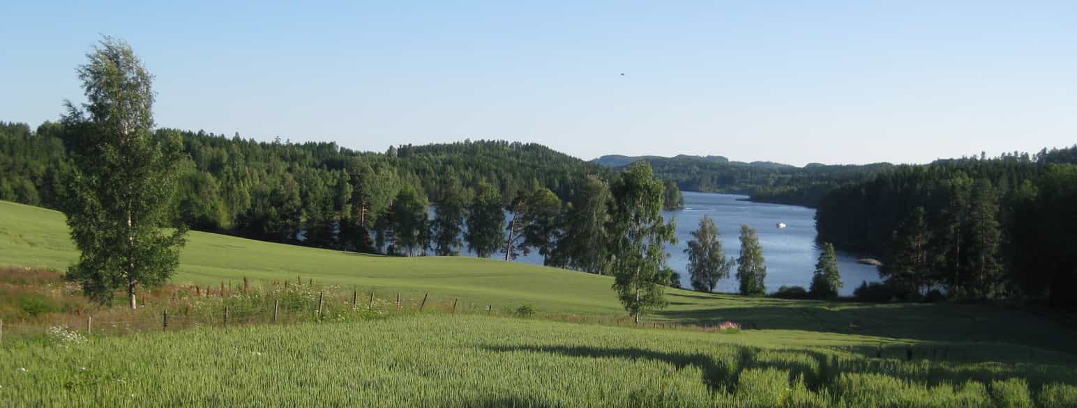 Øymarksjøen i Aremark kommune ligger også i Marker kommune.