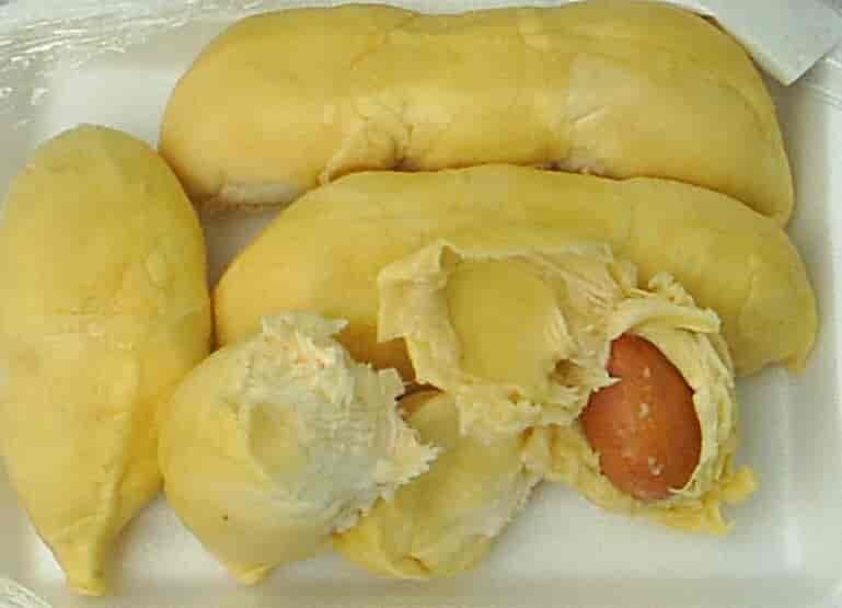 Durian fruktkjøtt