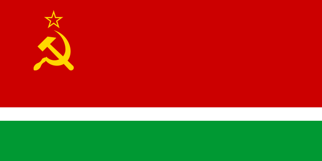 Flagget til Litauens Sosialistiske Sovjetrepublikk 