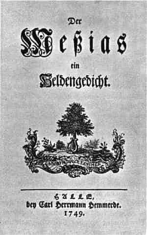 Klopstocks "Messias" (1749)