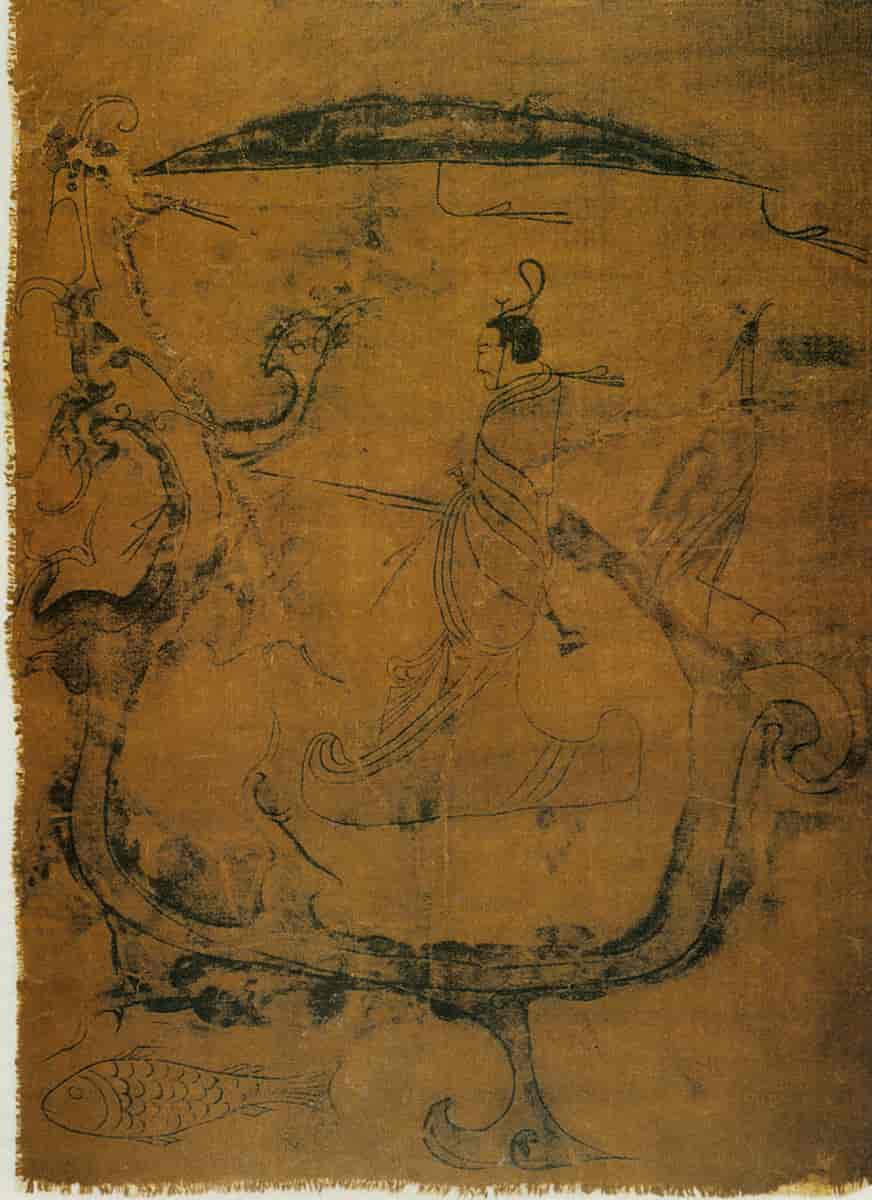 Silkemaleri fra Zhou-tida