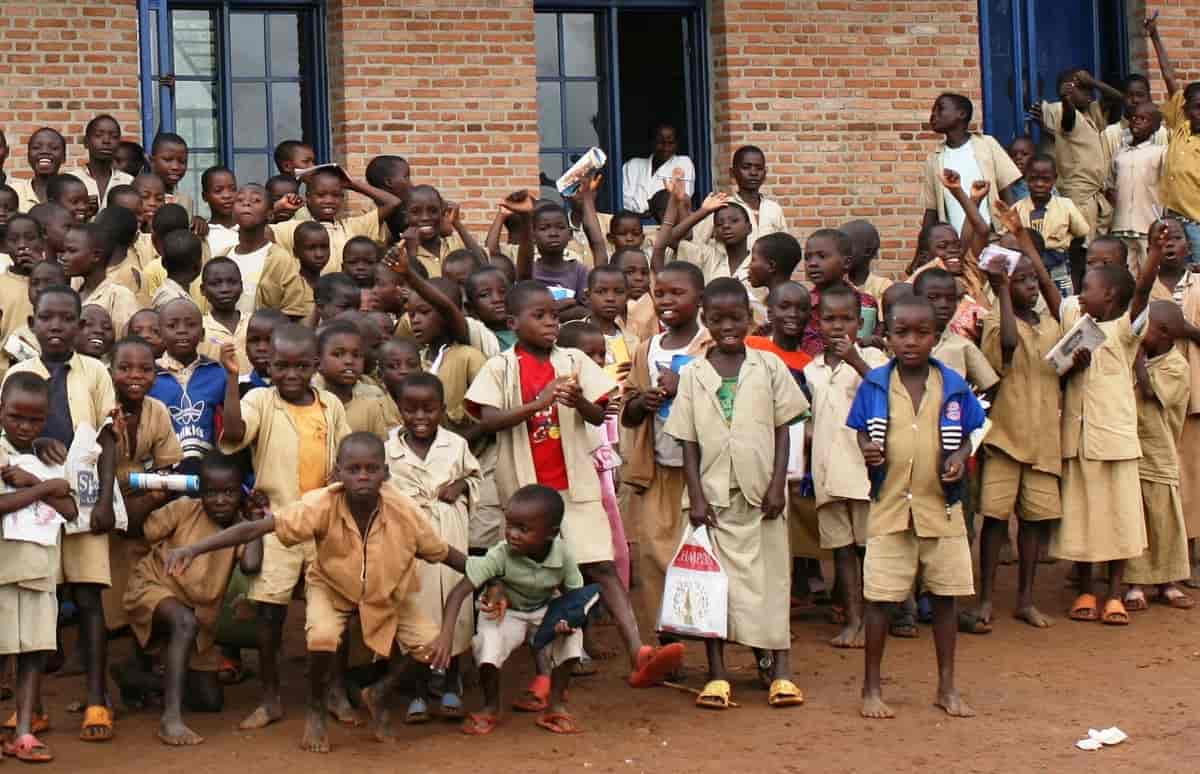 Barn i Burundi