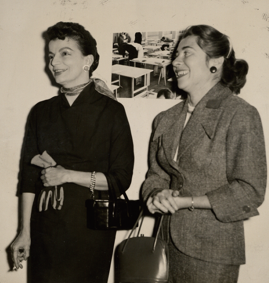 Lygia Clark (venstre) Fayga Ostrower (høyre)
