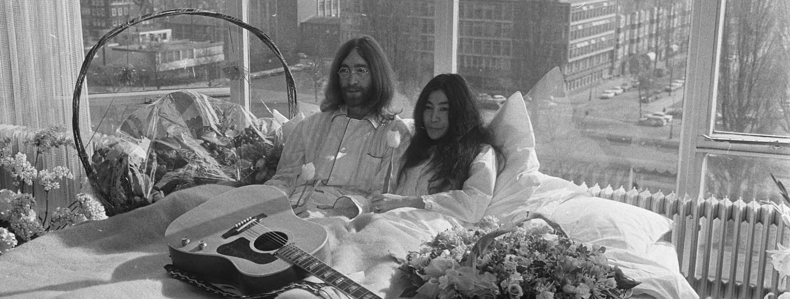 John Lennon og Yoko Ono i 1969