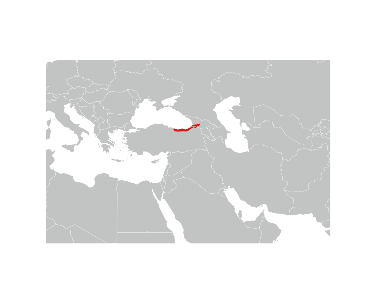utbredelse av kaukasiasalamander