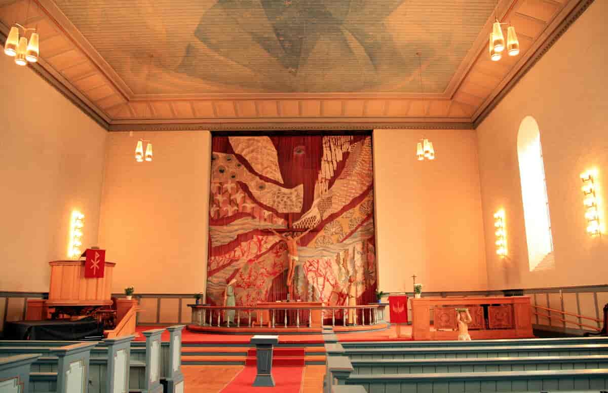 Dekorasjon i Majorstuen kirke