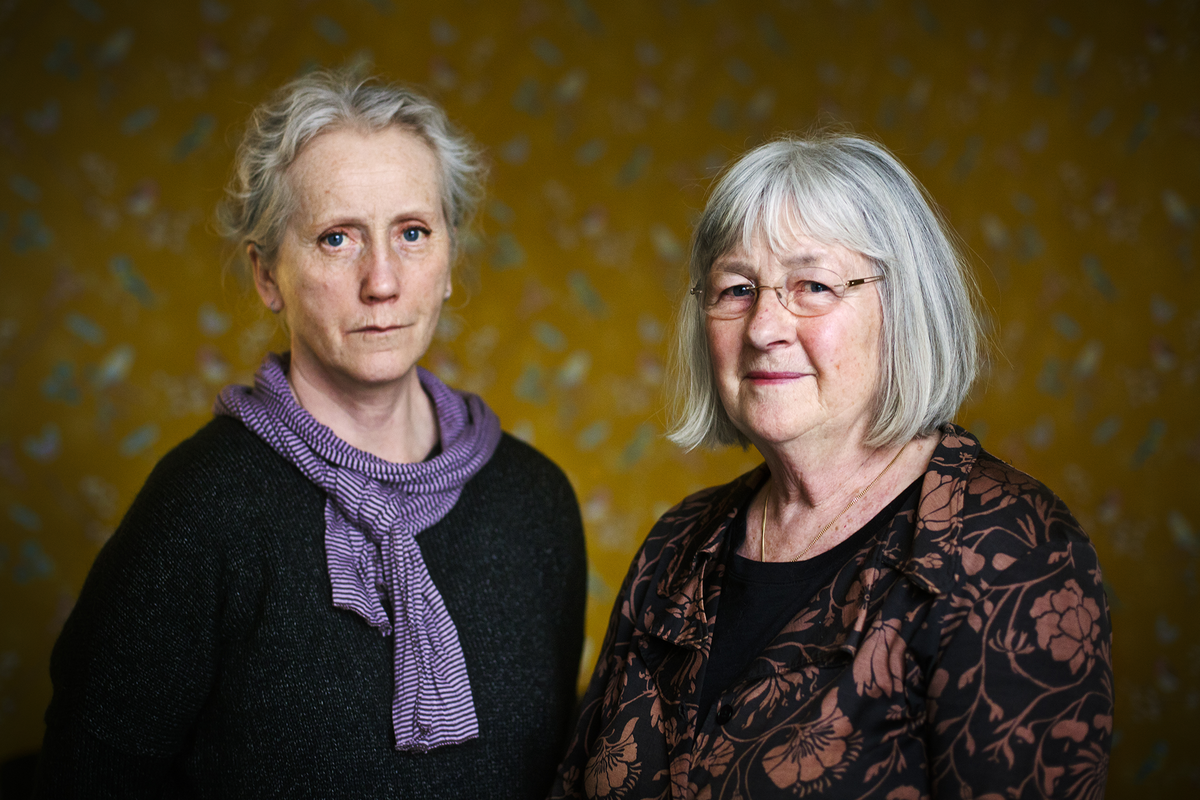 De to svenskene Eva Lindström (t.v.) og Barbro Lindgren har begge mottatt ALMA-prisen. Bilde fra 2014. 