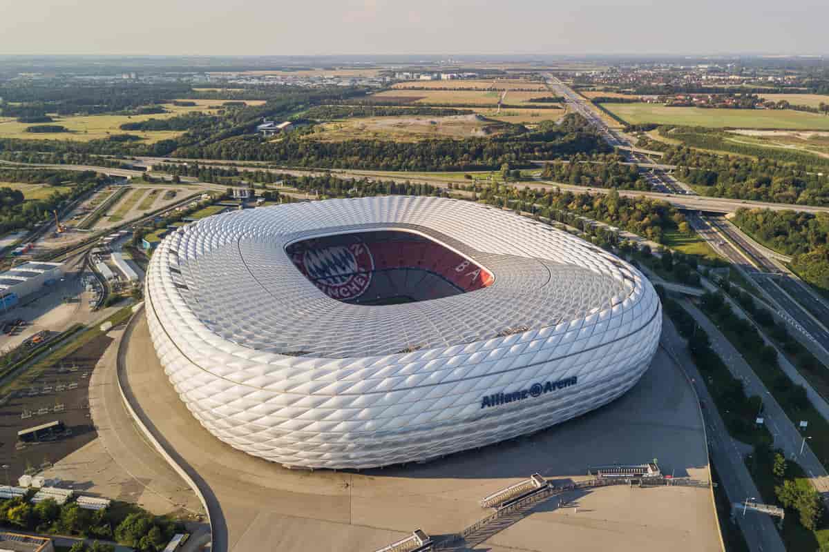 Allianz Arena i München 