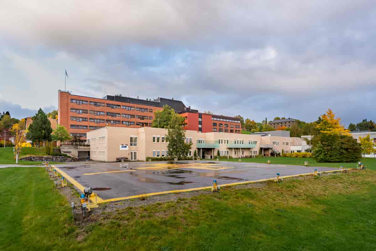 Sykehuset Namsos helikopterlandeplass