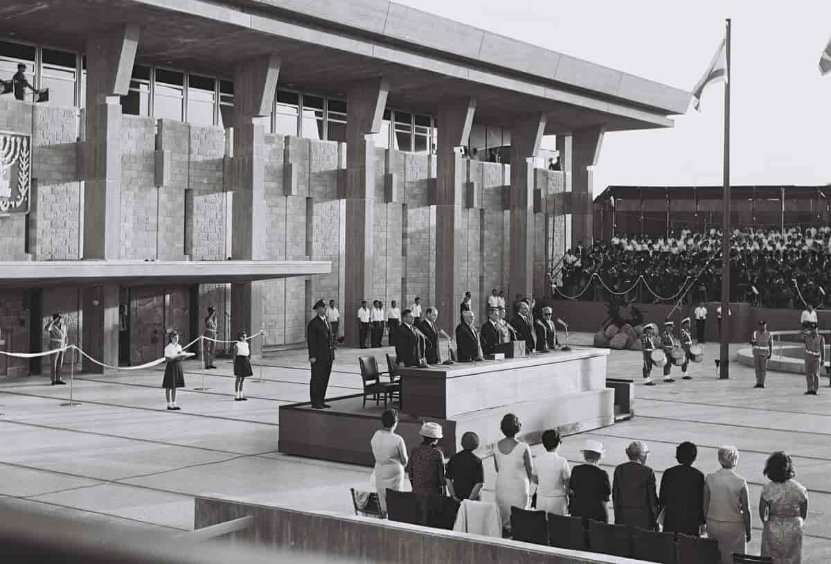Knesset åpningssermoni 1966
