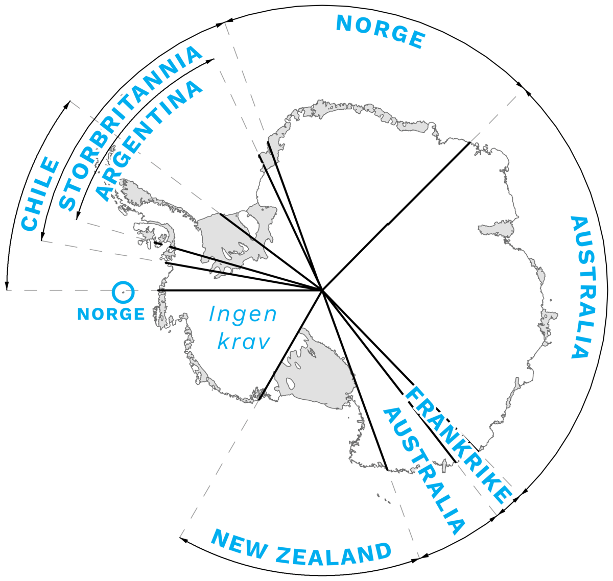 Territorialkrav i Antarktis