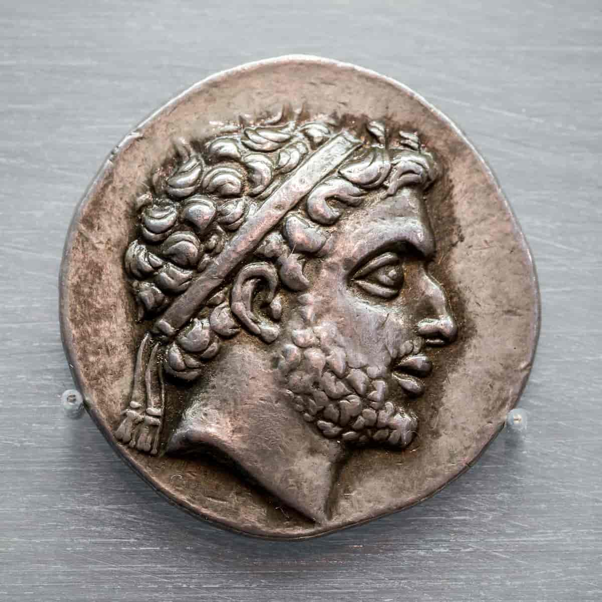 Gresk mynt med Filip 5.