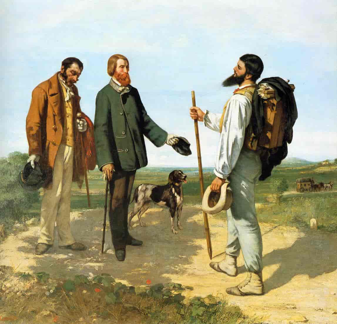 God dag, Herr Courbet (1854)