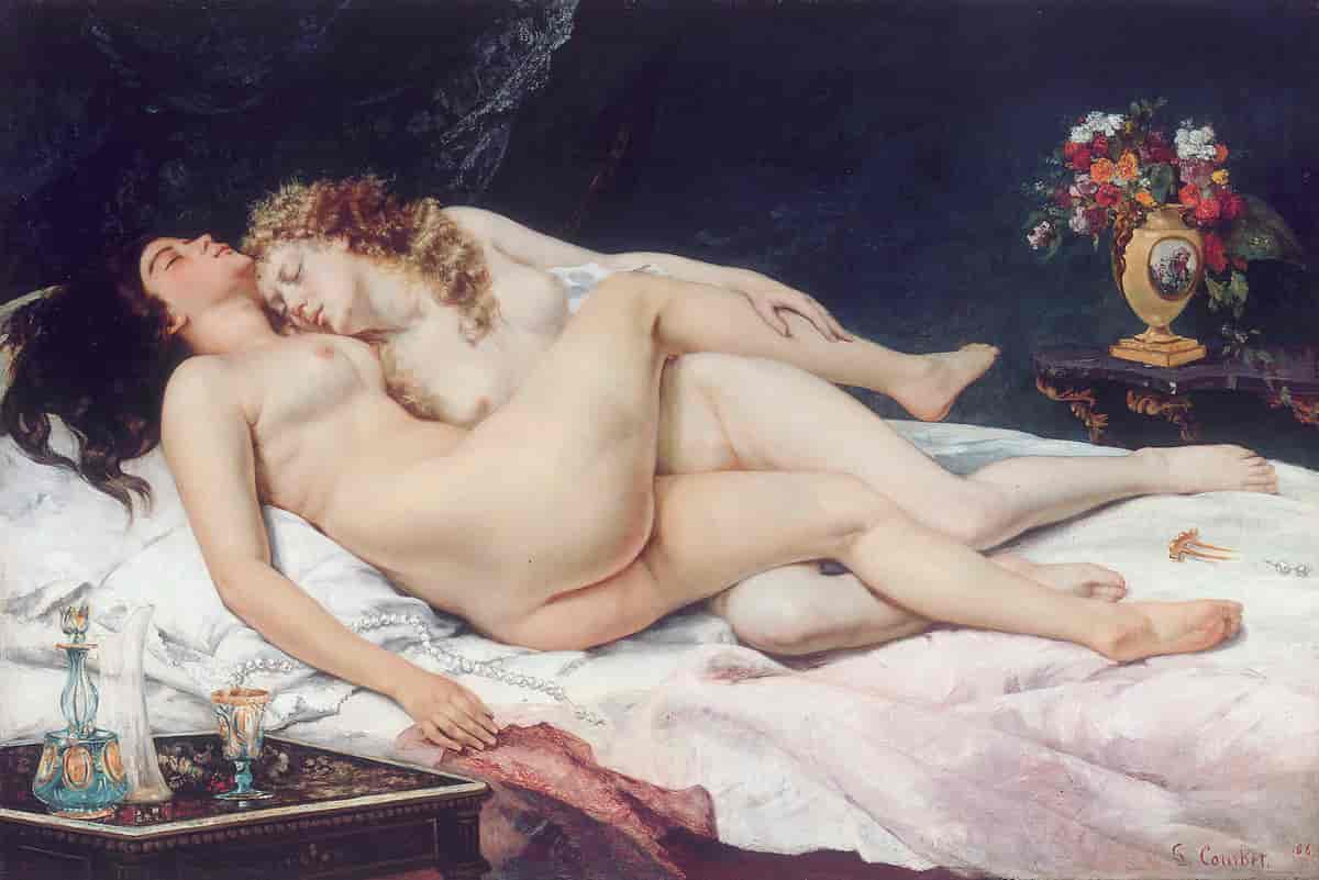 De sovende, 1866