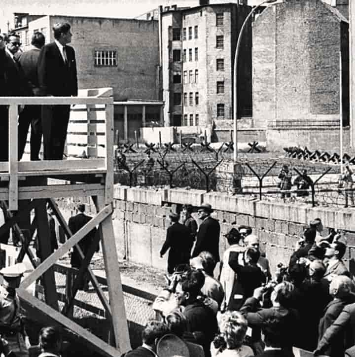 Berlinmuren (Kennedy ved muren)