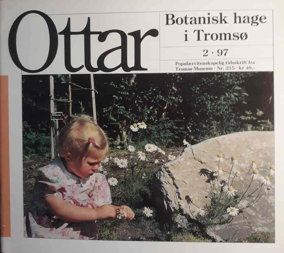 Ottar, spesialnummer om Botanisk hage i Tromsø 1997