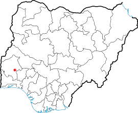 Locator Map Oyo-Nigeria