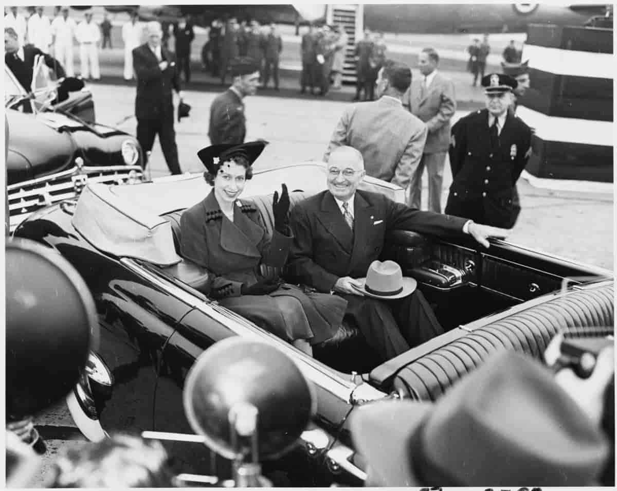 Elizabeth og Harry Truman