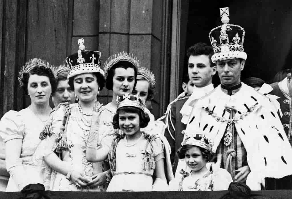Den britiske kongefamilien 1937